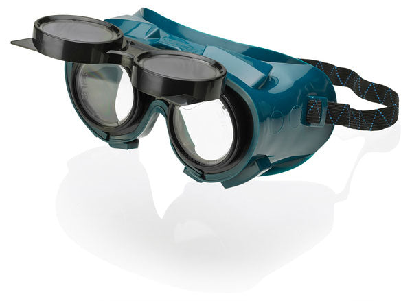 (CAJA DE 10) Goggles de protección frontal plegables BBFFWG