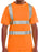 Crew Neck T-Shirt Orange BSCNTSENOR
