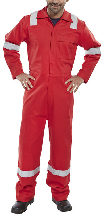 Fire Retardant Nordic Design Boiler Suit Red CFRBSNDRE