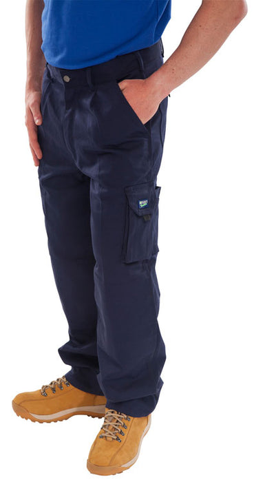 Click Traders Newark Trousers Navy CTRANTN