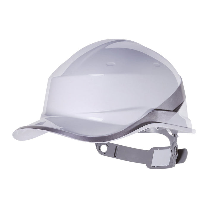 Baseball Style Hard Hat White DIAMOND5