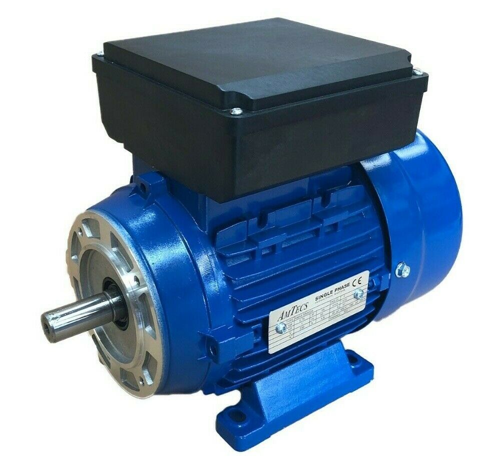 Motor eléctrico AMTEC 0.25kW, 1ph Perm Cap, 2 polos, cara y pies B34, marco 63, 0.2521AMTAB34PSC