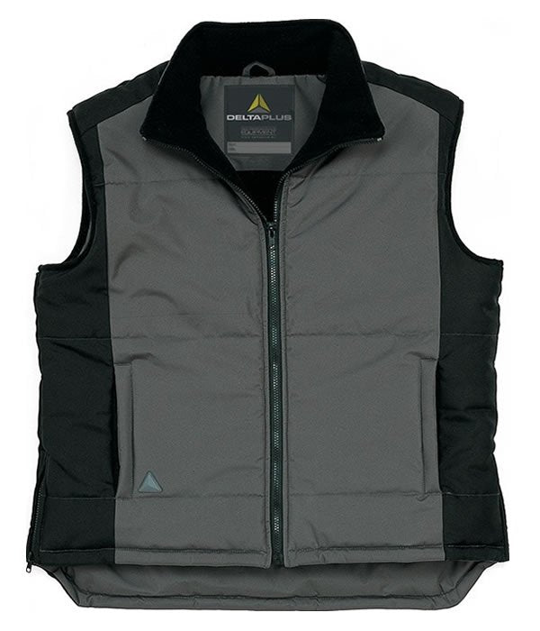 PVC - Coated Polyester Vest Grey/Black FIDJI