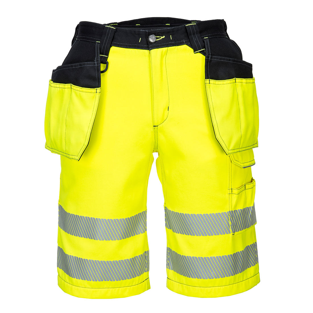 Hi-Vis Holster Shorts Yellow/Black PW343