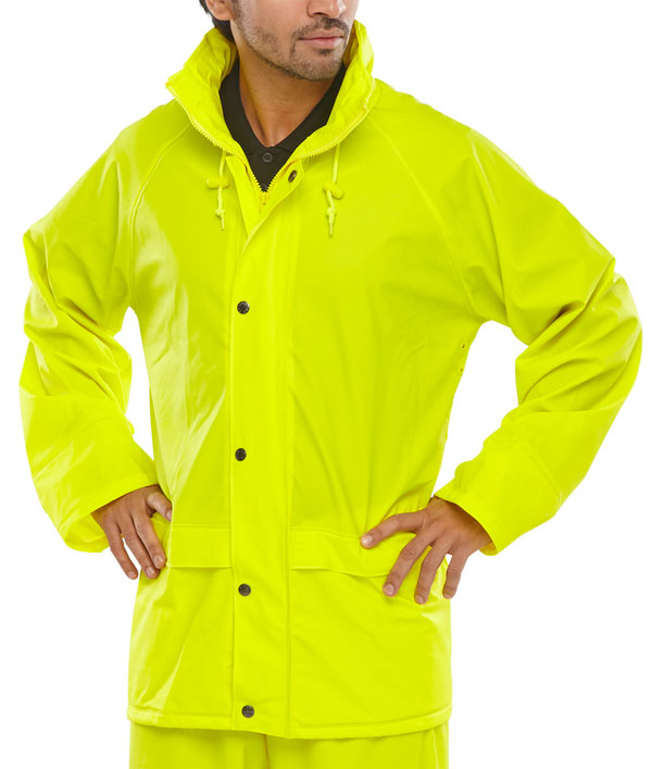 Chaqueta Impermeable Amarillo SBDJSY