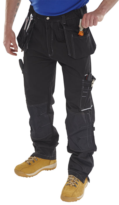 Pantalón Shawbury M/P Worker Negro SMPTBL