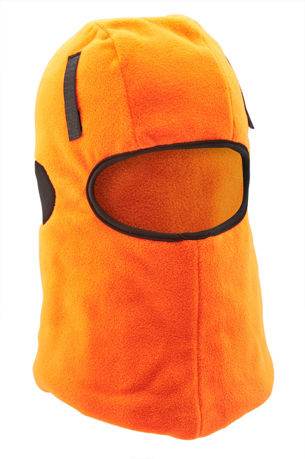Thermal Thinsulate Lined Hook And Loop Balaclava Orange THBVCOR (SINGLE OR MULTI-PACK)