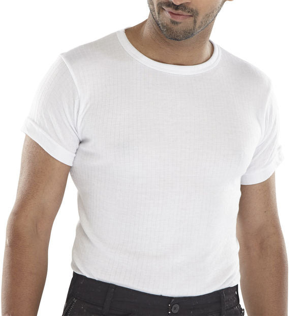 Men's v neck clearance short sleeve thermal vest