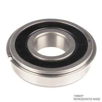 6202-2RS-NR-C3 15x35x11mm Timken Rubber Sealed Single Row Deep Groove Ball Bearing with Snap Ring