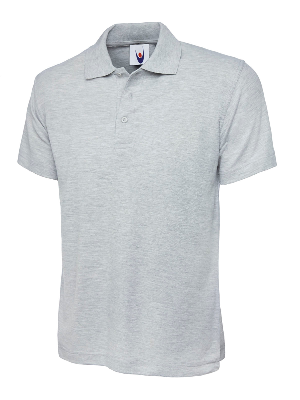 Childrens Polo Shirt Heather Grey UC108HG