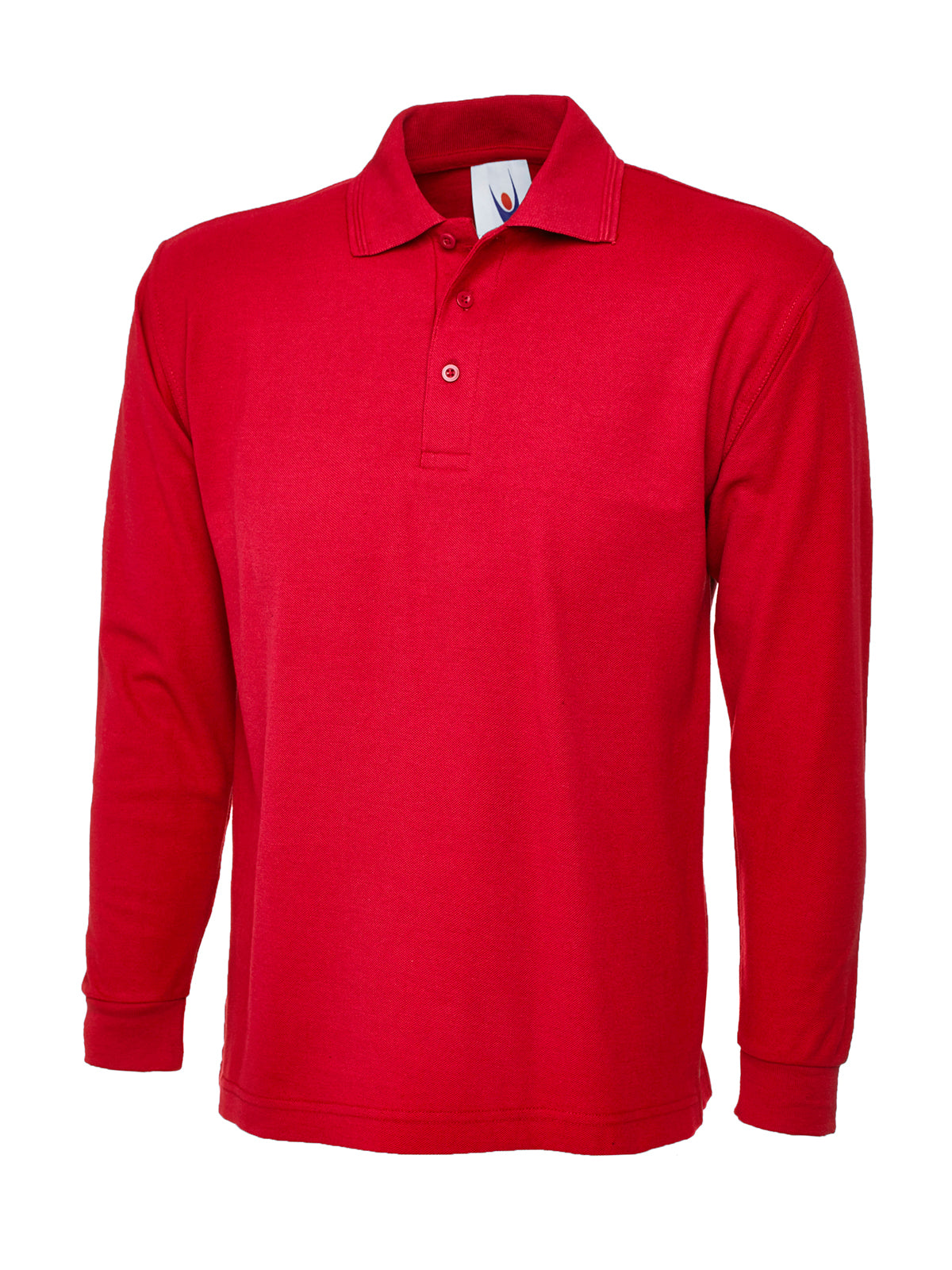 Polo Manga Larga Rojo UC113RD