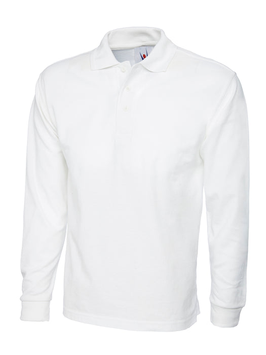 Polo Manga Larga Blanco UC113WH