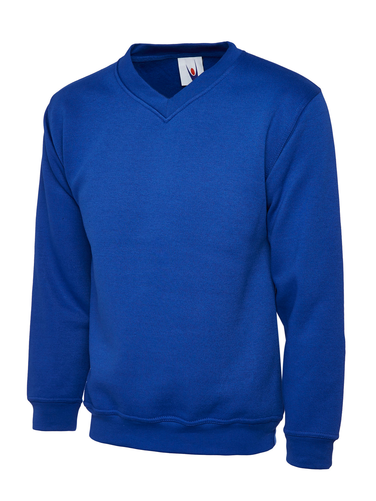 Sudadera Cuello Pico Premium Azul Rey UC204RB