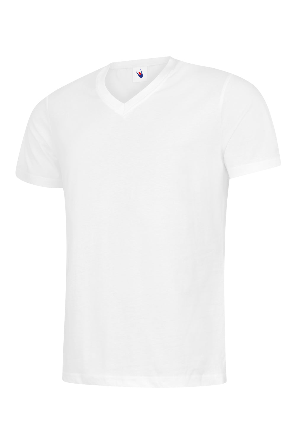 Camiseta Cuello V Hombre Blanca UC317WH