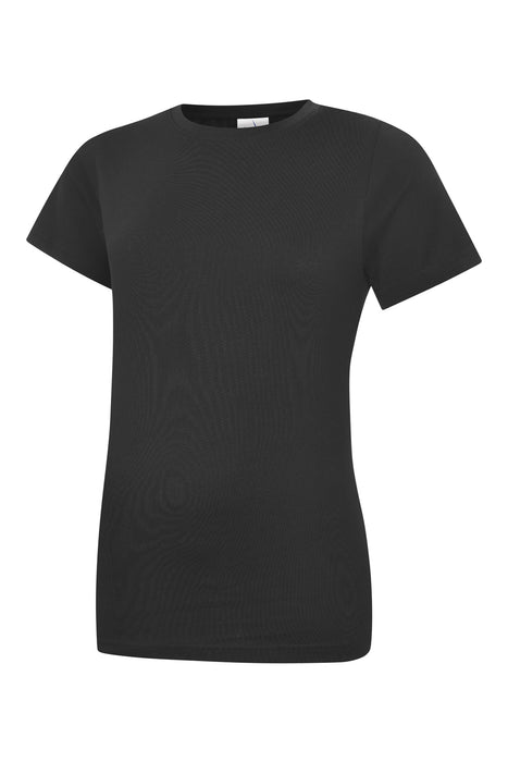 Camiseta clásica de mujer negra UC318BK