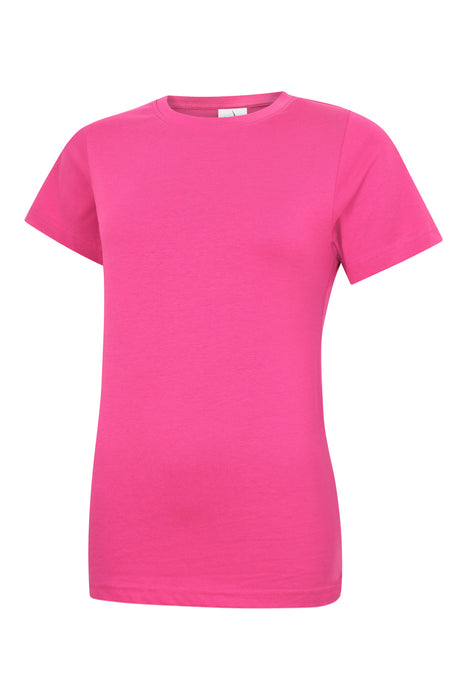 Camiseta Clásica Mujer Rosa UC318PI