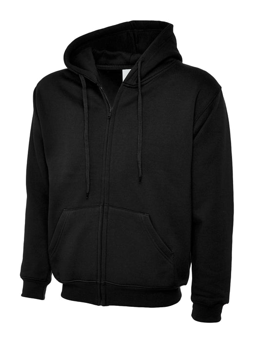 Sudadera Clásica Capucha Cremallera Completa Adultos Negra UC504BK