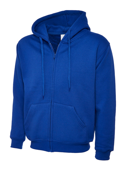 Sudadera Clásica Adultos Capucha Cremallera Completa Azul Rey UC504RB