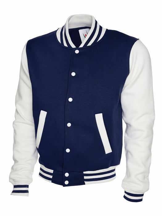 Chaqueta Varsity Azul marino/Blanco UC525NW