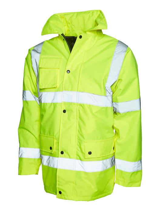 Road Safety Hi-Vis Jacket Yellow UC803SY