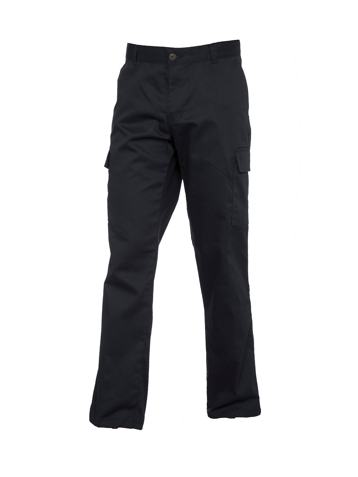 Ladies Cargo Pants Black UC905BL