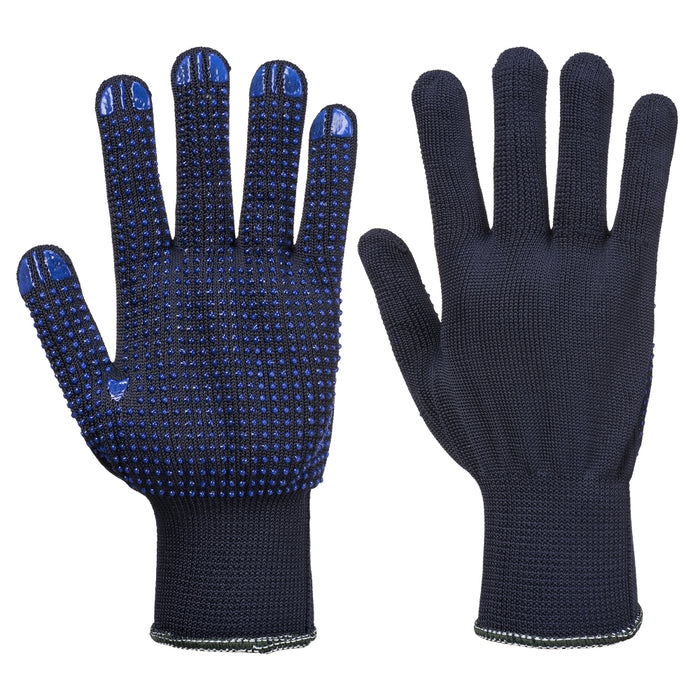 Polka Dot Grip Glove Navy A110NAR (MULTI-PACK)