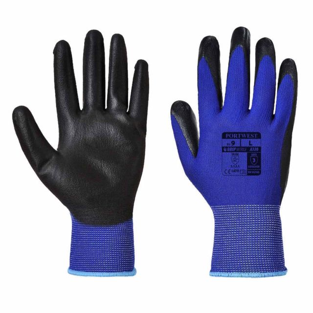 Dexti-Grip Glove Blue/Black A320BLU (MULTI-PACK)