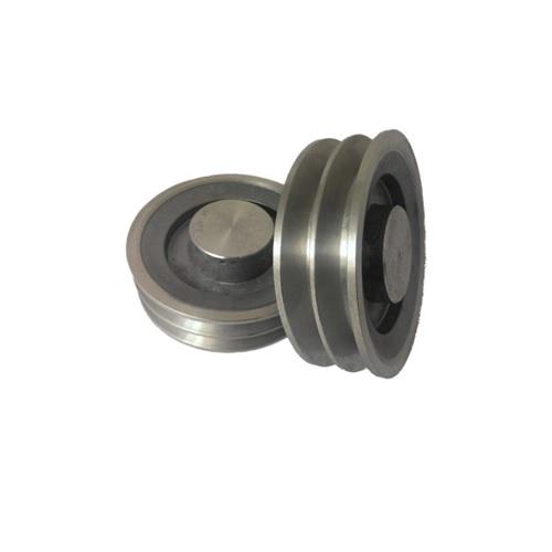 V belt shop pulley with bearing