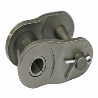 04B-1 6mm Pitch - BS Simplex Nickel Plated Roller Chain - # 12 Half Li