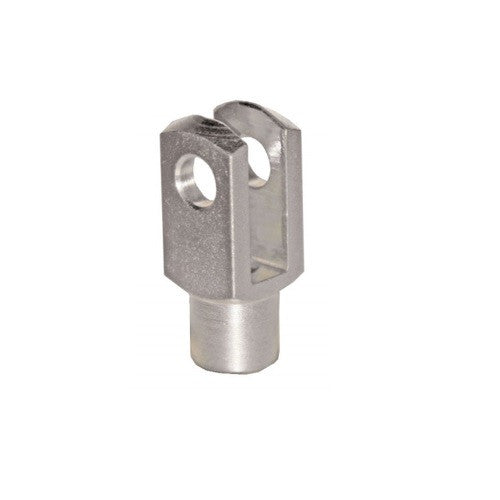 GIL375 3/8 UNF 3/8 Bore Left Hand Steel Clevis Joint