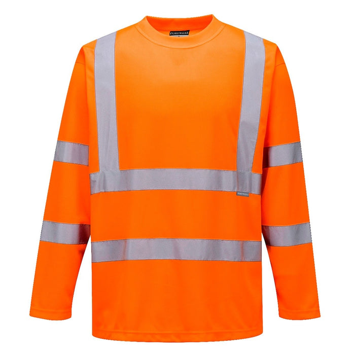 Hi-Vis Long Sleeve T-Shirt Orange S278ORR