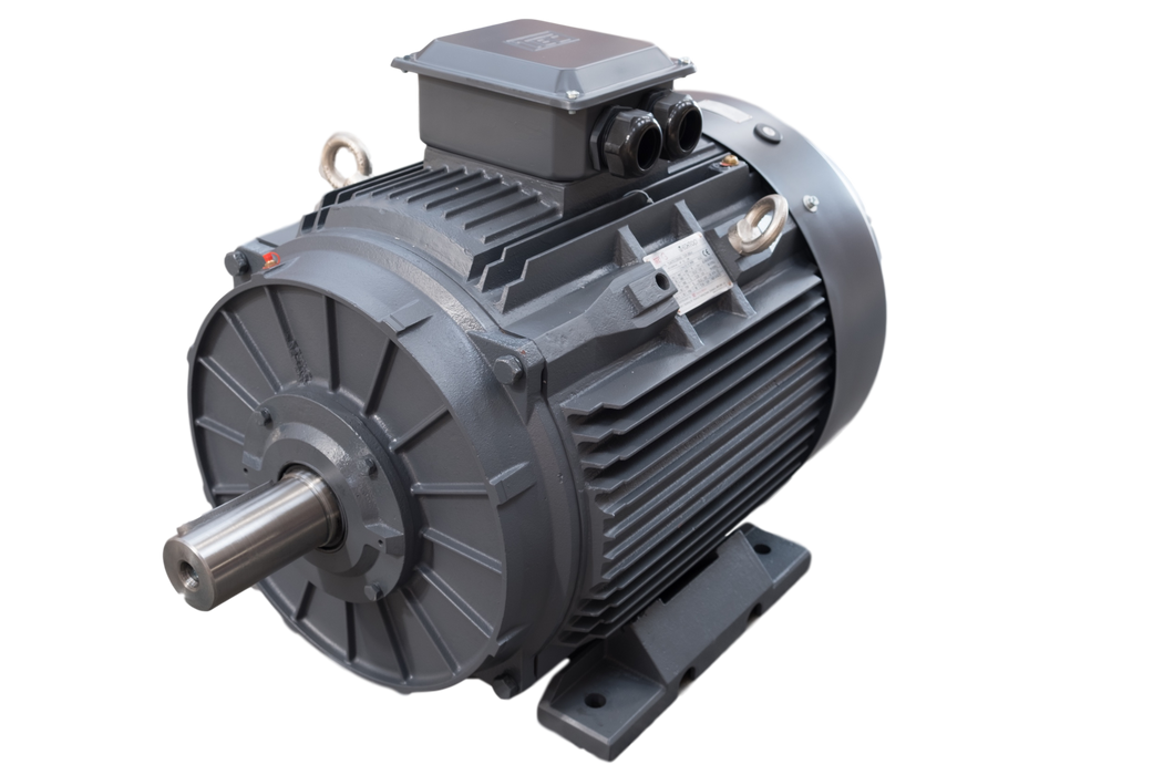 TEC-Three-Phase-Cast-Iron-Electric-Motor-4kw-4-Pole-B3-IE2