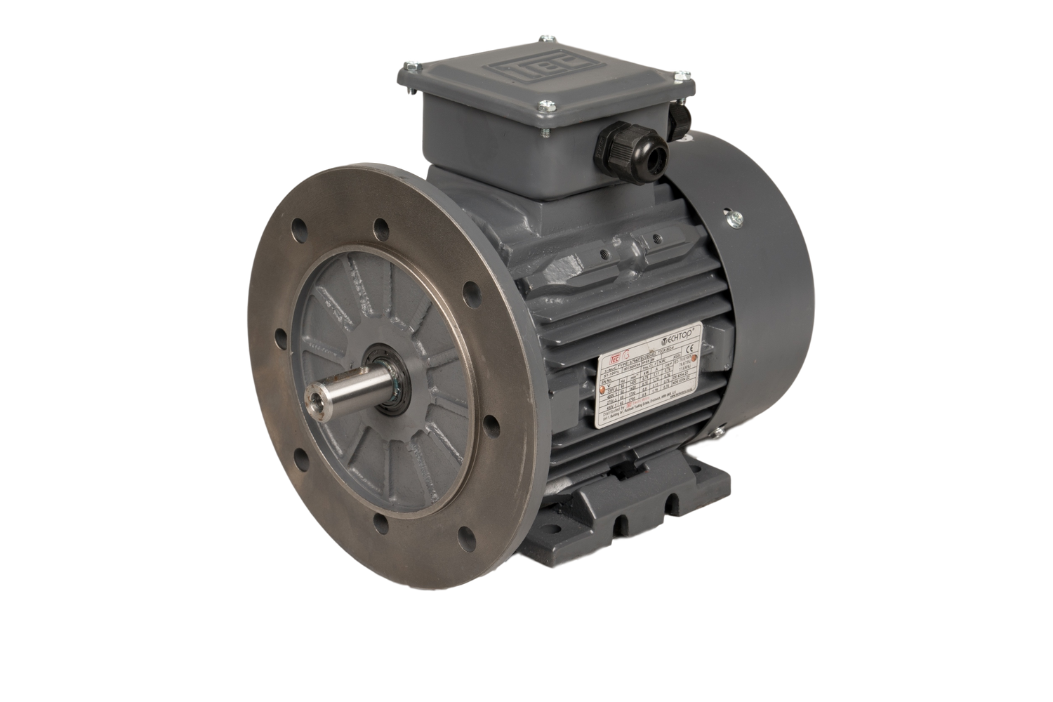 TEC-Three-Phase-Cast-Iron-Electric-Motor-30kw-4-Pole-Flange-Mounted-B5-IE2