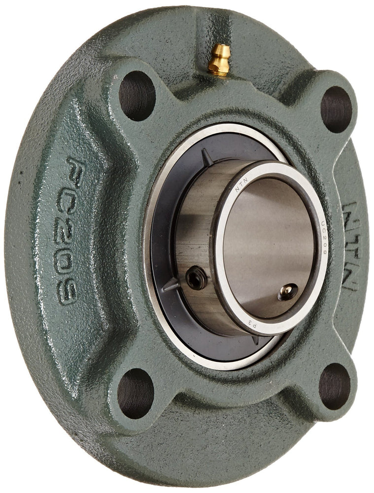 ucfc211-55mm-bore-metric-4-bolt-round-cartridge-self-lube-housed-bearing